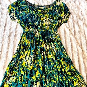 Emmelee for FC Cotton Patterned Dress with Pockets, size S/M